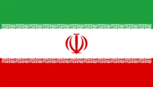 Iran Flag Farsi Station